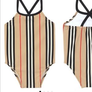 Infant Burberry swim suit Used once